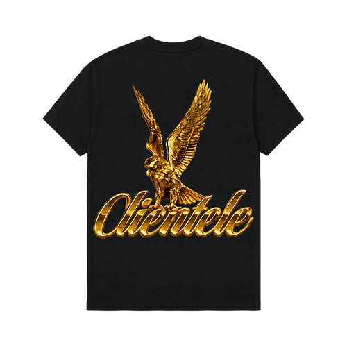 Clientele x GFK  Golden Eagle Logo Tee - Black