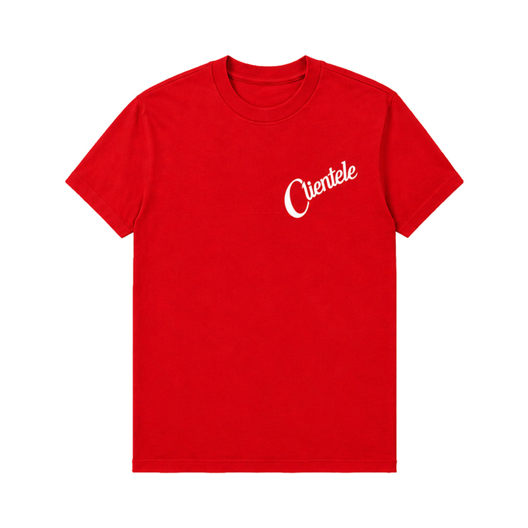Clientele x GFK Golden Eagle Logo Tee - Red