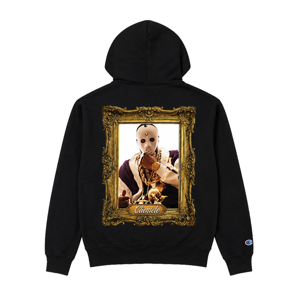 Clientele x GFK HOF Champion Hoodie - Black
