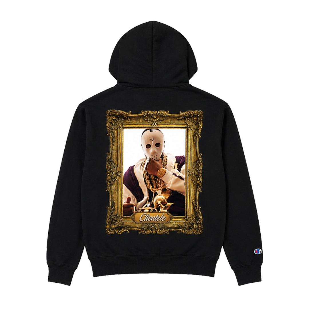 Clientele x GFK HOF Champion Hoodie - Black