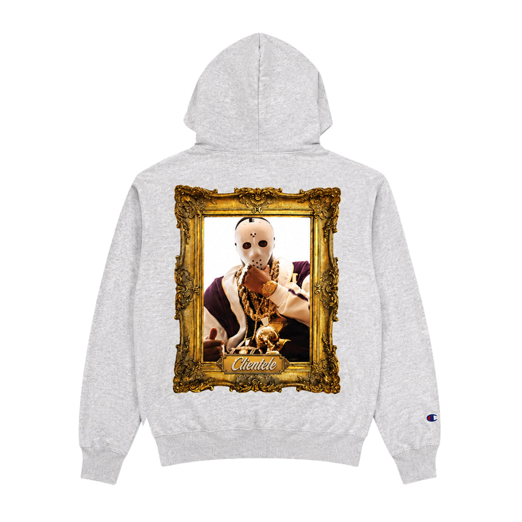 Clientele x GFK HOF Champion Hoodie - Grey