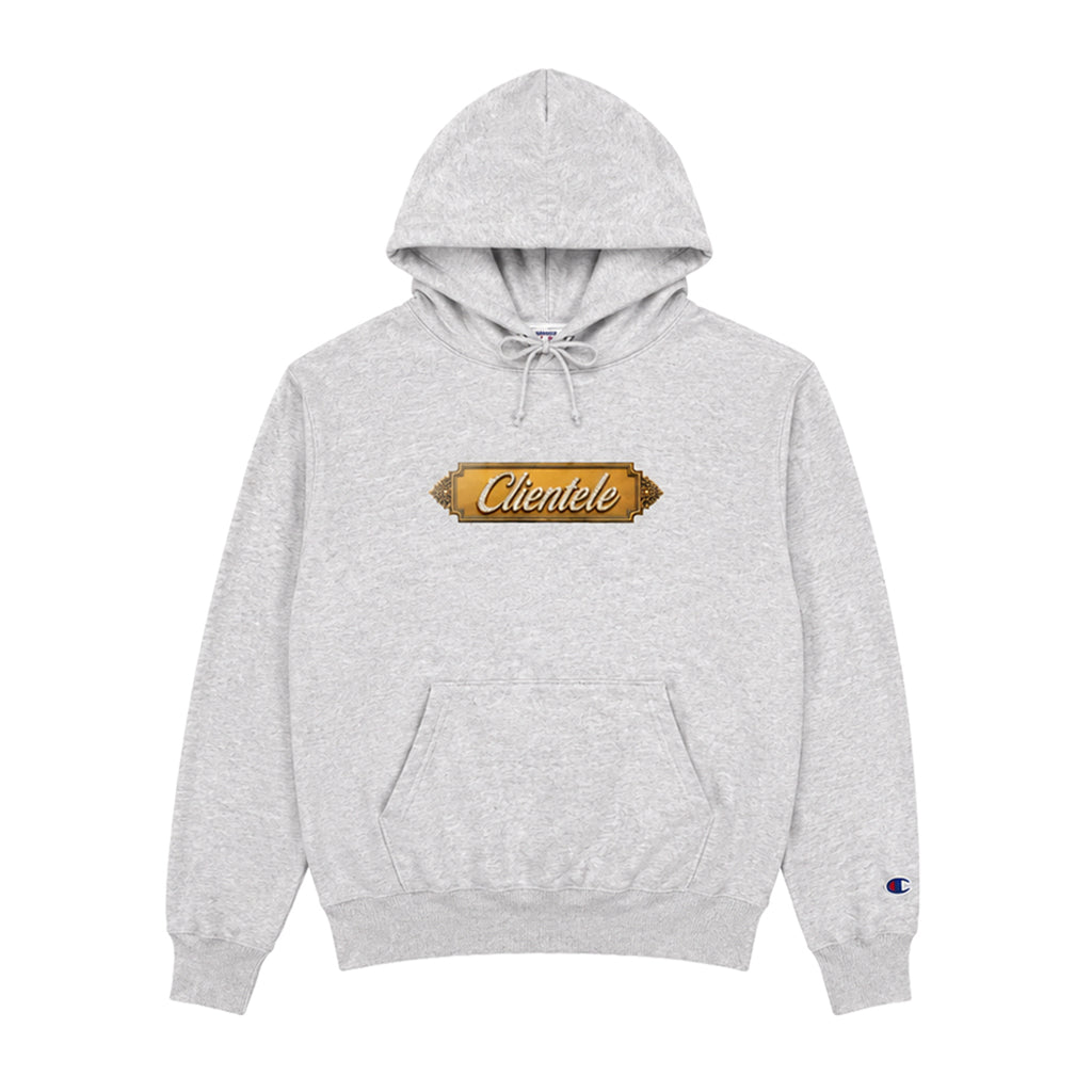 Clientele x GFK HOF Champion Hoodie - Grey