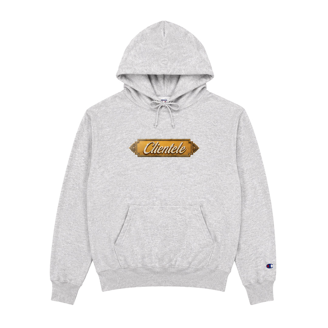 Clientele x GFK HOF Champion Hoodie - Grey
