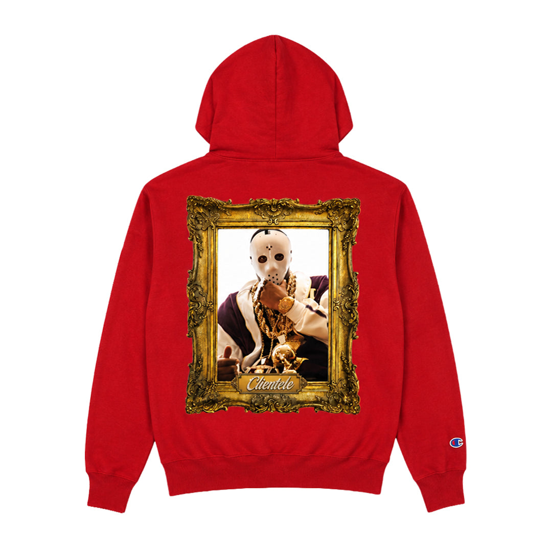 Clientele x GFK HOF Champion Hoodie - Red